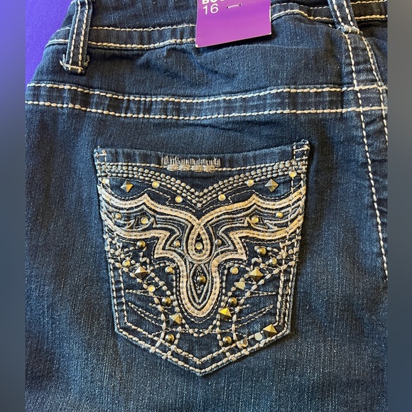 Lane Bryant Stretch Denim Boot Cut Jeans - Picture 2 of 5